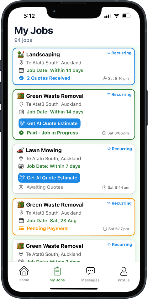 Payment and reviews